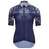 Dámský cyklo dres SILVINI Mottolina modrá (Velikost XS)