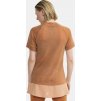 Dámské triko CRAFT ADV Trail Wool SS - hnědá (Velikost XS)