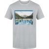 Pánské bavlněné triko HUSKY Tee Lake šedé (Velikost M)