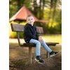 Dětská větrovka UNUO Černá (Velikost 98/104, Věk 2-4 roky)