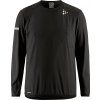 Pánské běžecké triko CRAFT PRO Hypervent LS Wind 2 - černá (Velikost S)