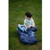 Dětský syntetický třísezónní spacák HUSKY Kids Magic modrý (Velikost OneSize)