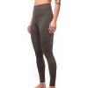 Dámské legíny SENSOR Infinity Eco olive green (Barva zelená, Velikost M)