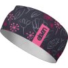 Sportovní čelenka Eleven Dolomiti Floral grey-pink (Velikost UNI)