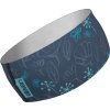 Sportovní čelenka Eleven Dolomiti Floral grey-mint (Velikost UNI)