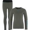 Dětský funkční set termoprádla CRAFT CORE Warm Baselayer - šedá (Velikost 74)