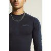 Pánské funkční triko CRAFT ADV Warm Intensity LS - modrá (Velikost S)