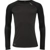 Pánské funkční triko KLIMATEX Jake No-wind černé (Velikost 2XL)