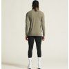 Pánské funkční triko CRAFT CORE Dry Active Comfort LS - hnědá (Velikost S)