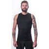 Pánské merino tílko SENSOR Air černé (Barva černá, Velikost XXXL)