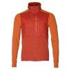 Pánská hybridní bunda SILVINI Core oranžová (Velikost S)