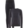 Dětský set termoprádla CRAFT CORE Dry Active Comfort - černá (Velikost 122)