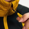 Dámská zimní bunda TRIMM MAROLA mustard/ grafit black (Velikost XS, Barva mustard/ grafit black)