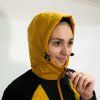 Dámská zimní bunda TRIMM MAROLA mustard/ grafit black (Velikost XS, Barva mustard/ grafit black)