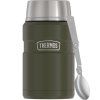 termoska na obed army green