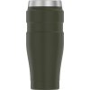 termohrnek s vodetesnym uzaverem army green