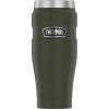 termohrnek s vodetesnym uzaverem army green