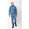 Pánská zateplená bunda 2117 of Sweden Porjus modrá (Velikost 3XL)