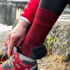 Ponožky ELEVEN Merino Vento Chianti (Velikost L (42-44))