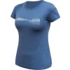 Dámské merino triko SENSOR Merino Air Hills modré (Velikost XL, Barva modrá)