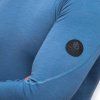 Pánské merino triko SENSOR Merino Air modré (Velikost L, Barva modrá)
