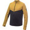 Pánská funkční mikina SENSOR Coolmax Thermo celozip černá/mustard (Velikost XXL, Barva černá)