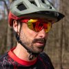 Sportovní sluneční brýle PROGRESS Cross červené (Velikost UNI)