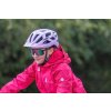 Dětská cyklistická helma R2 Lumen Junior fialová (Velikost S)