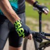 Cyklistické rukavice ELEVEN Black Fluo (Velikost L)