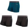 Pánské funkční boxerky SENSOR Coolmax tech černá/černá/modrá (Velikost XXL, Barva modrá)
