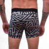 Pánské boxerky SENSOR Coolmax impress černá/stars (Velikost XXL, Barva černá)