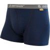 Pánské merino boxerky SENSOR df  tm. modrá (Velikost M, Barva modrá)