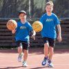 Dětské sportovní triko PROGRESS Deporto Run modré (Velikost 128/1)