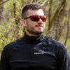Sportovní sluneční brýle PROGRESS Sinner Red černá mat (Velikost UNI)