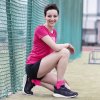 Unisex běžecké ponožky PROGRESS Support Sox růžové (Velikost 35-38)