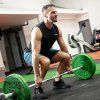 Pánský sportovní nátělník PROGRESS Driver Singlet černý (Velikost M)