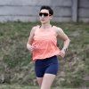 Dámské sportovní tílko PROGRESS Technica Singlet oranžové (Velikost S)