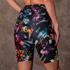 Dámské elastické šortky ELEVEN Lisbeth Euphoria Black (Velikost L)