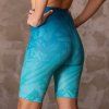 Dámské elastické šortky ELEVEN Lisbeth Euphoria Blue (Velikost L)
