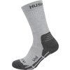 Unisex merino ponožky HUSKY All wool růžové (Velikost M (36-40))