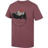 Pánské bavlněné triko HUSKY Tee Moon M červené (Velikost XL)