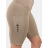 Dámské krátké legíny KILPI Artemi khaki (Velikost 34)