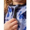 Dětská softshellová bunda UNUO s fleecem Basic, Květy (Velikost 80/86, Věk 12-18 měsíců)