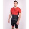 Pánský cyklistický dres KLIMATEX Viggo červená (Velikost S)