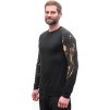 Pánské merino triko SENSOR Impress černé (Velikost XL, Barva černá)