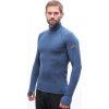 Pánský merino rolák SENSOR Bold modrý (Barva modrá, Velikost XXXL)