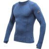 Pánské merino triko SENSOR Bold modré (Velikost XL, Barva modrá)