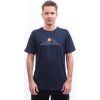 Pánské merino triko SENSOR Blend Moon modré (Velikost M, Barva modrá)