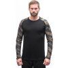 Pánské merino triko SENSOR Blend Impress černé (Velikost XL, Barva černá)