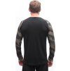 Pánské merino triko SENSOR Blend Impress černé (Velikost XL, Barva černá)